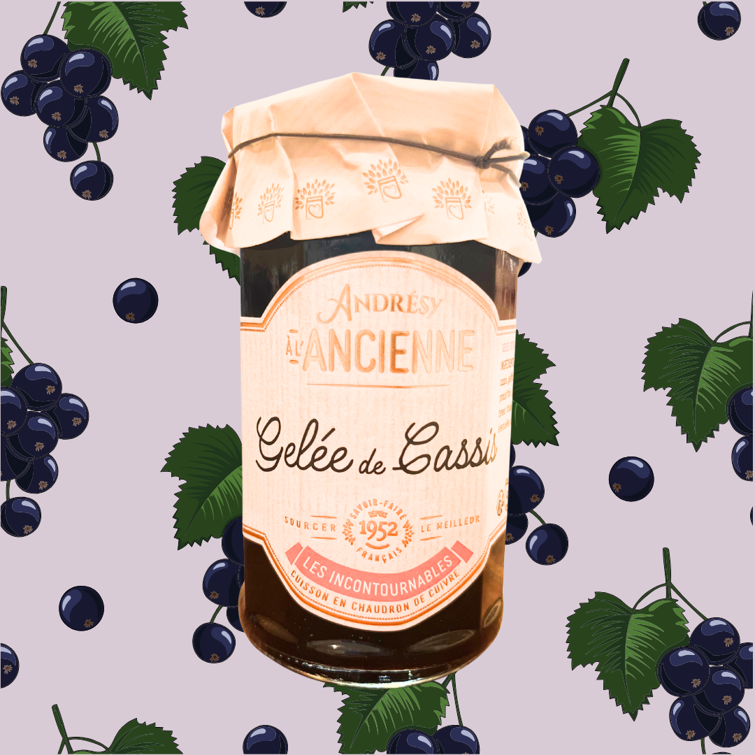 Confiture extra Gelée de Cassis - Maison Andrésy - 270g