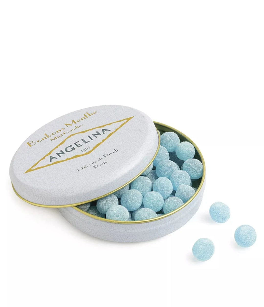 Angelina Bonbons Angelina – Pilulier Bonbons à la Menthe