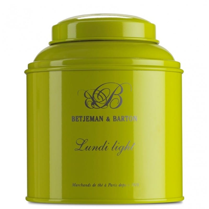 Betjeman & Barton Thé Lundi light - Boite thé vert