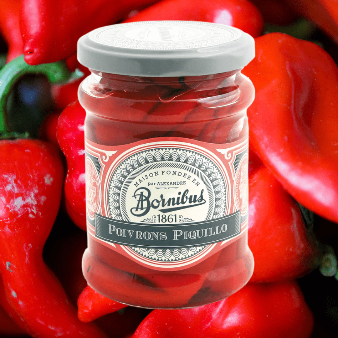 Bornibus Pickles Poivrons Piquillo – Bornibus – 250 g (175 g égoutté)