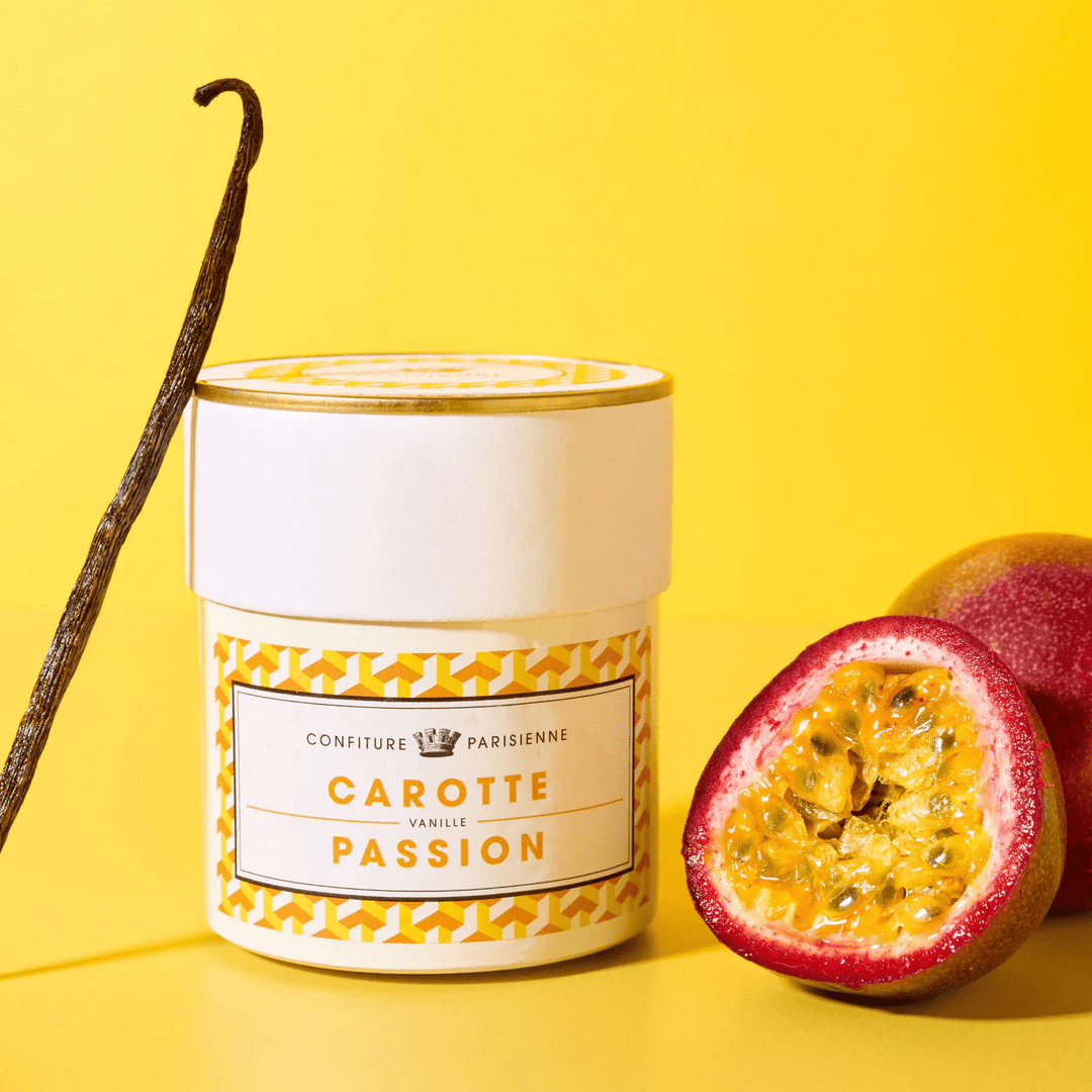 La Confiture Parisienne Confiture Confiture Carotte Passion Vanille - 250gr