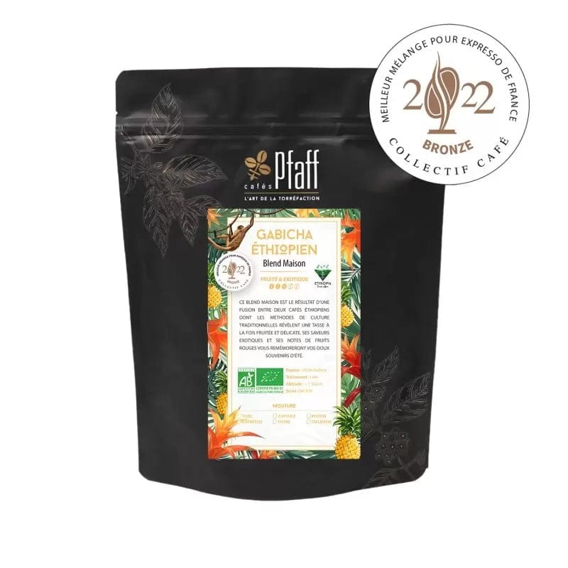 Café Éthiopie Gabicha BIO Blend maison Pfaff Médaillé – Hesprie