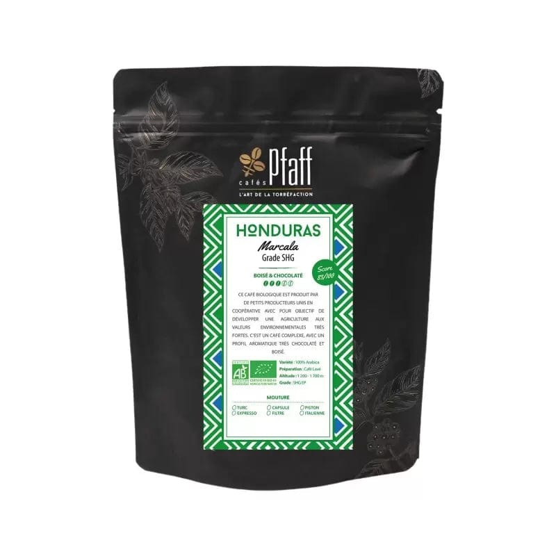 Pfaff – Café en grain BIO Honduras Marcala Ceiba – 250g – Hesprie