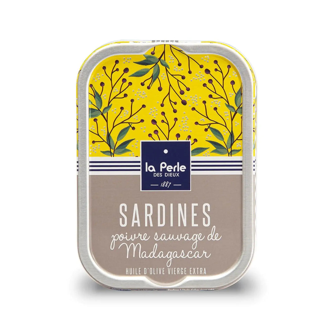 La Perle des Dieux - Sardines au poivre sauvage de Madagascar - 115g