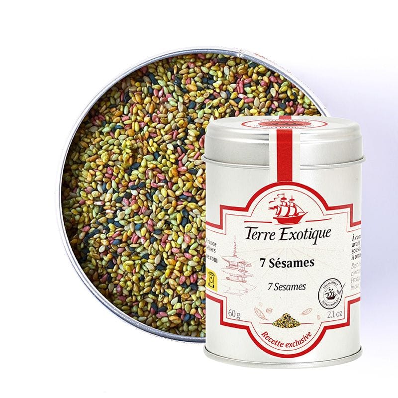 Terre Exotique Épices 7 sésames - 60g
