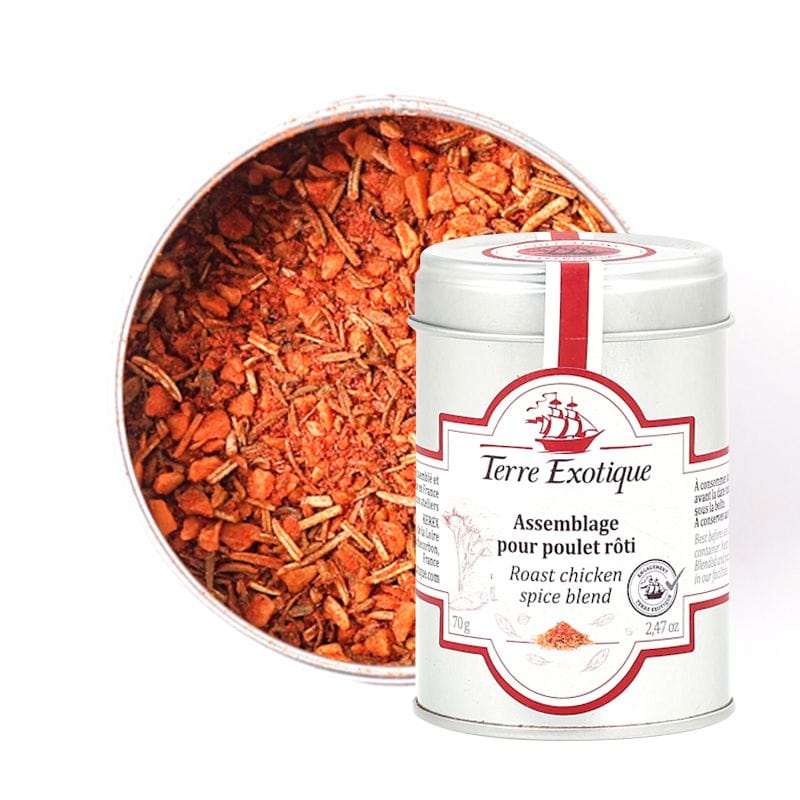 Terre Exotique Épices Assemblage pour poulet rôti - 70g