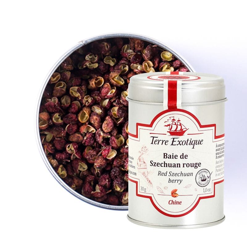 Terre Exotique Épices Baie de Szechuan rouge - 30g