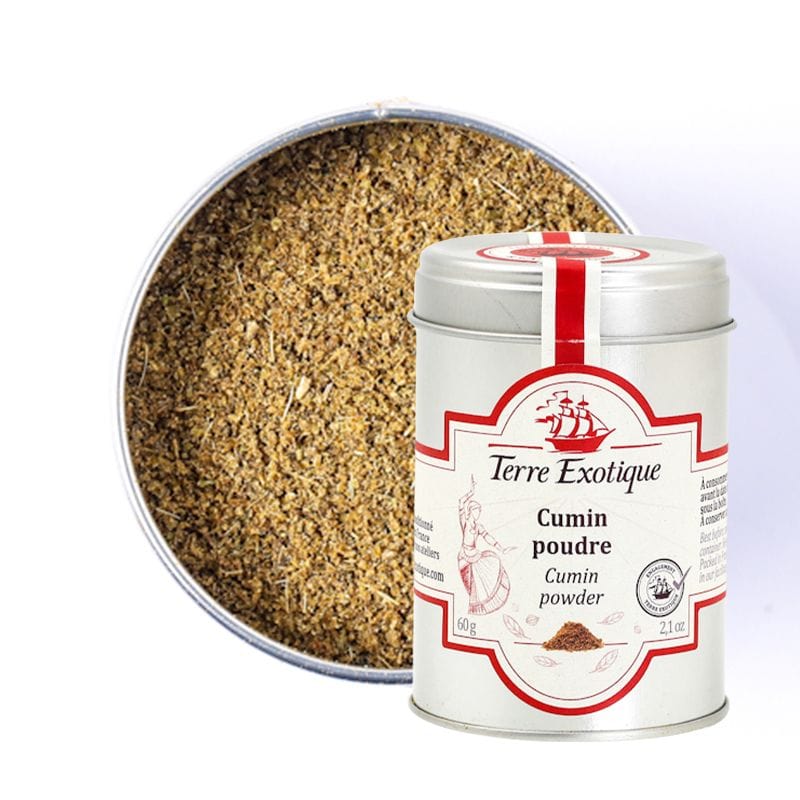 Terre Exotique Épices Cumin poudre - 60g