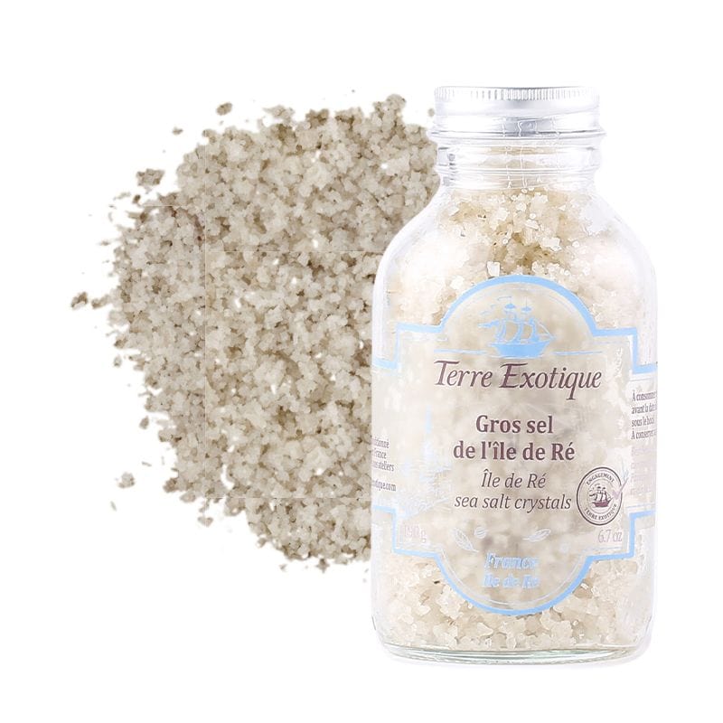 Terre Exotique Épices Gros sel de l'Ile de Ré - 190g