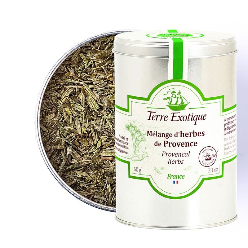 Terre Exotique Épices Herbes de Provence françaises - 60g
