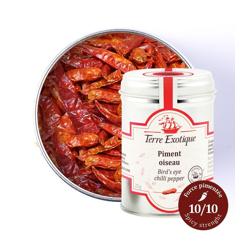 Terre Exotique Épices Piment oiseau - 25g
