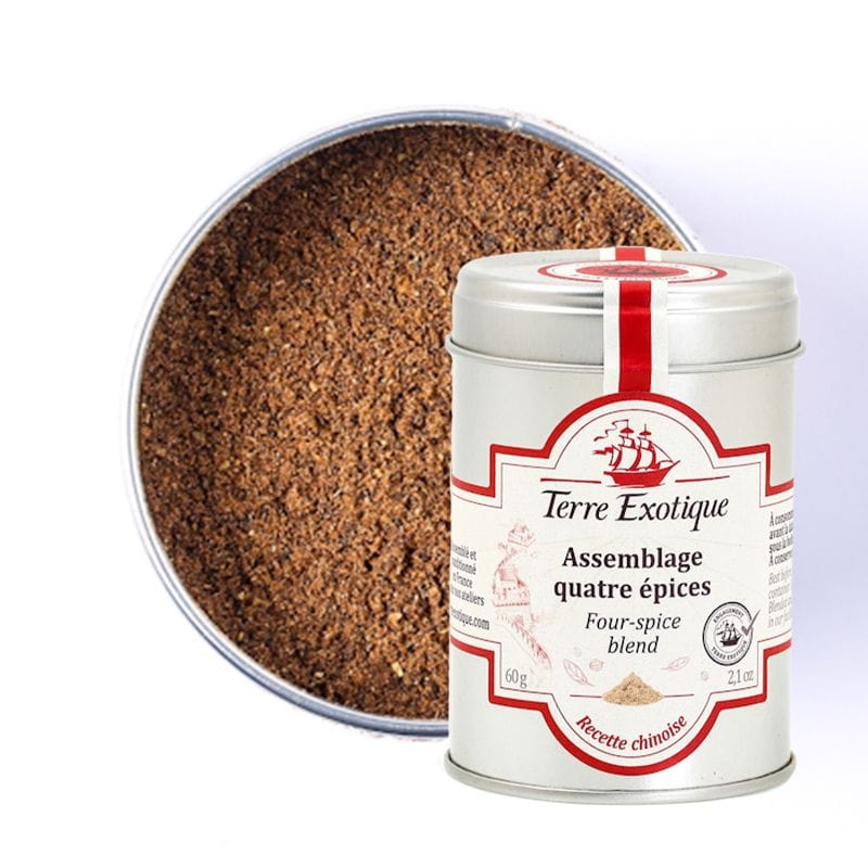 Terre Exotique Épices Terre Exotique – Assemblage quatre épices – 60g
