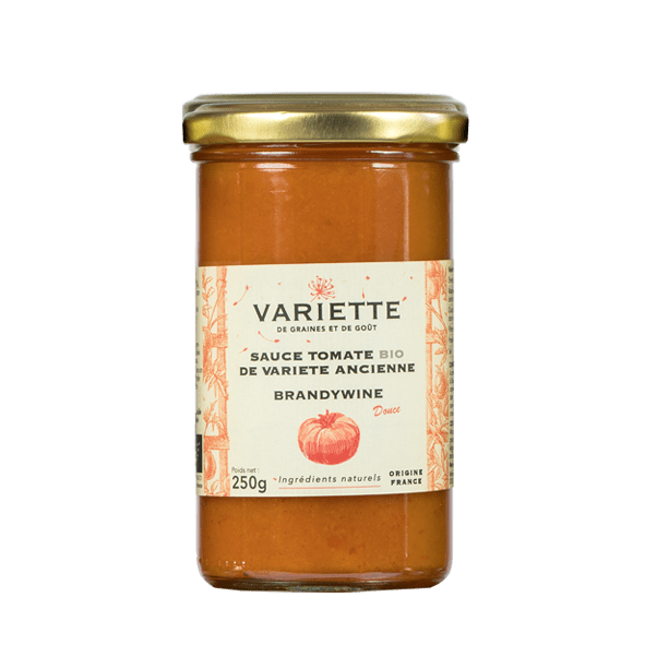 Variette Sauce Sauce tomate BIO de variété ancienne Brandywine Rouge - Variette - 250gr