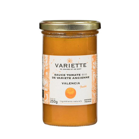 Variette Sauce Sauce tomate BIO de variété ancienne Valencia Orange - Variette - 250gr