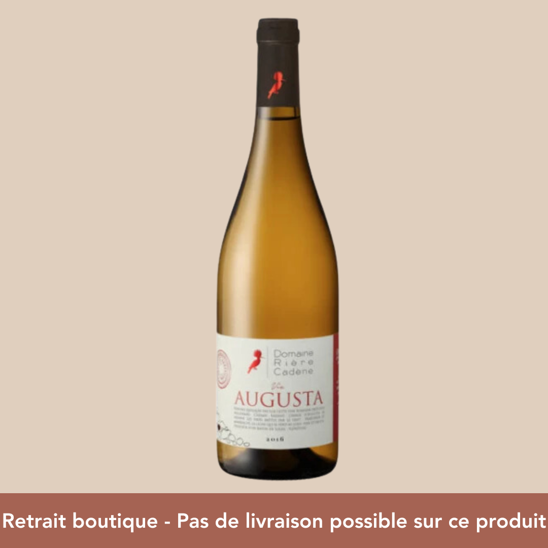 Augusta - Domaine Rière Cadène - Vin Blanc - 2022 - 75cl