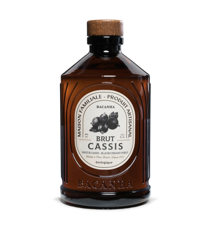 Bacanha - Sirop Brut de Cassis Bio - 400ml