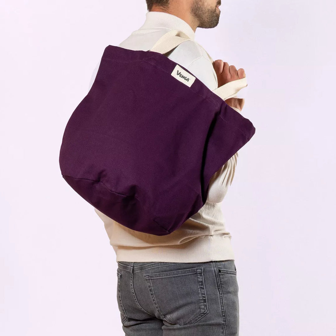 Sacs cabas city – Coton bio épais – 30 x 40 - plusieurs coloris - Intemporel & durable