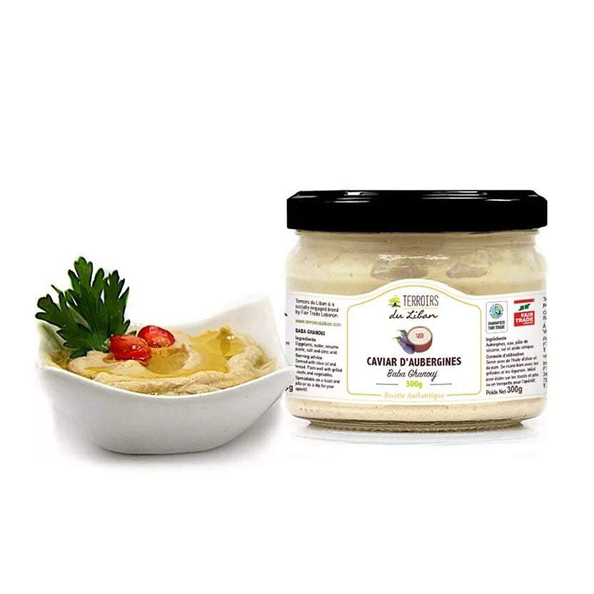 Caviar d’aubergines Baba Ghanouj – Terroirs du Liban