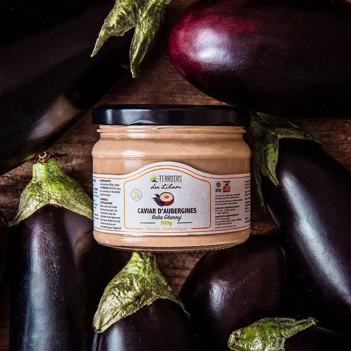 Caviar d’aubergines Baba Ghanouj – Terroirs du Liban