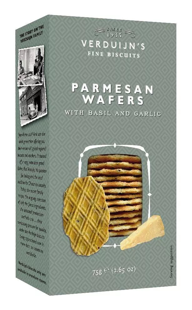 Crackers parmesan – Verduijn’s (75g)