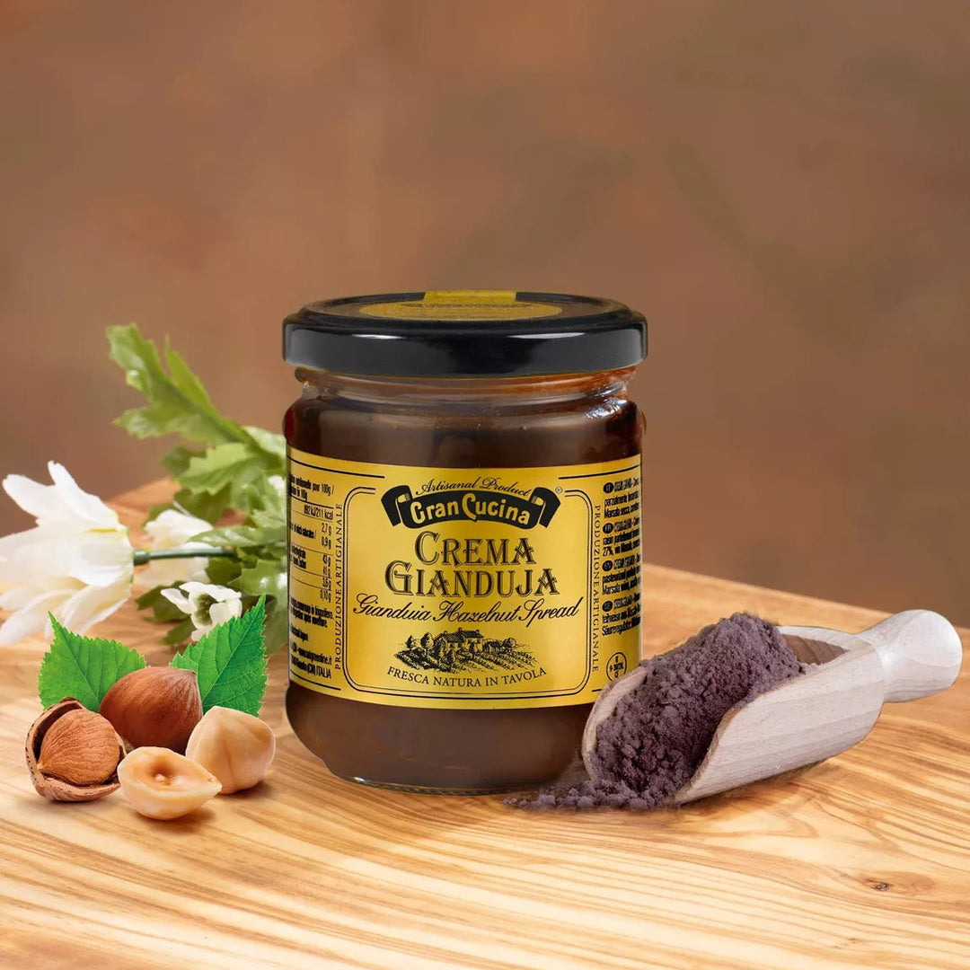 Crème de Gianduja – Gran Cucina | Pâte à tartiner italienne aux noisettes - 220g