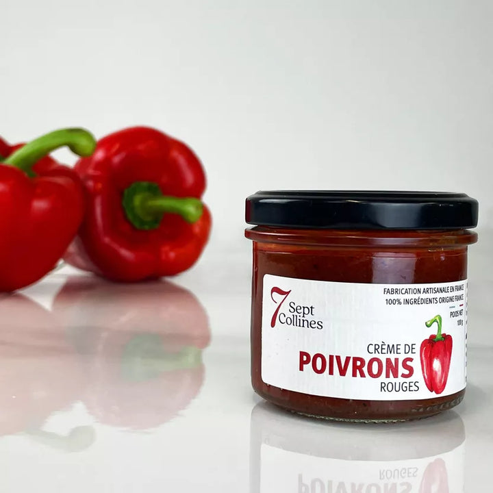 Crème de Poivrons rouges - 100g – Sept Collines
