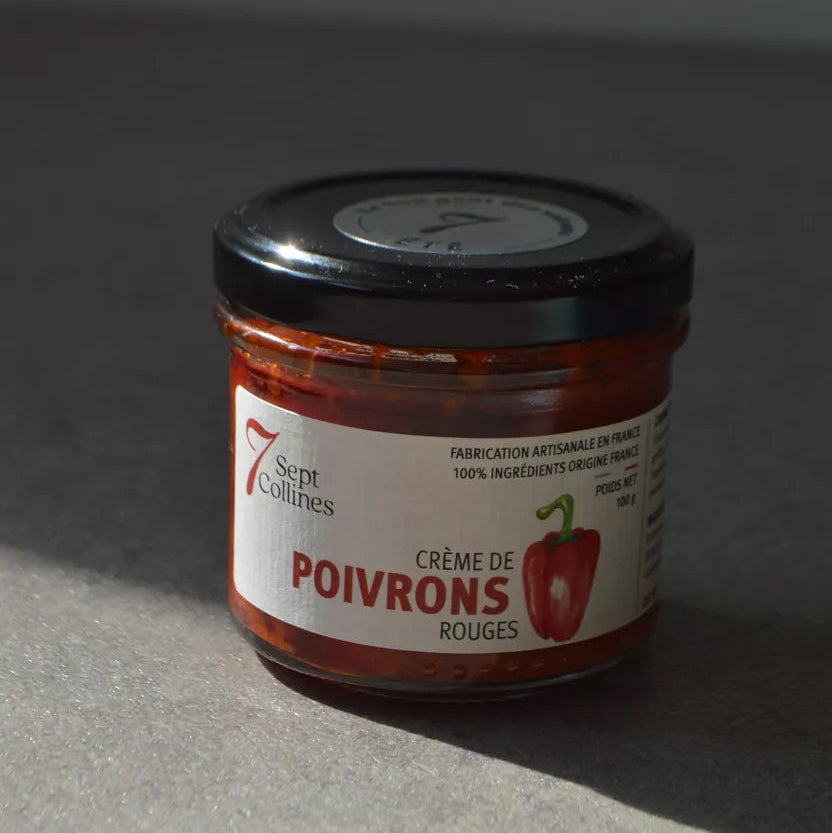 Crème de Poivrons rouges - 100g – Sept Collines