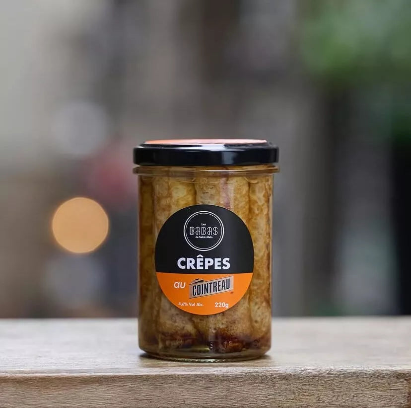 Les Babas de Saint-Malo – Crêpes au Cointreau – 220g