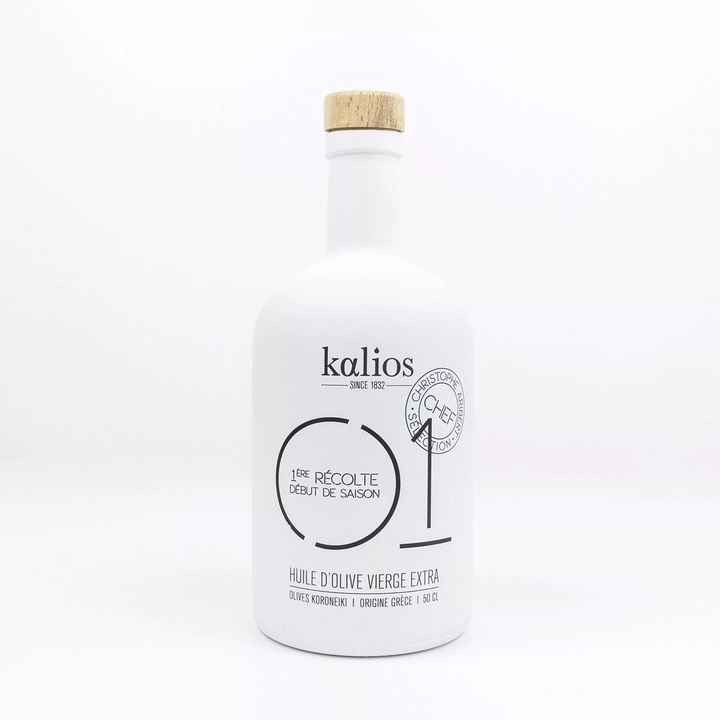 Huile d’olive Kalios 01 - Sélection du chef Christophe Aribert 50cl