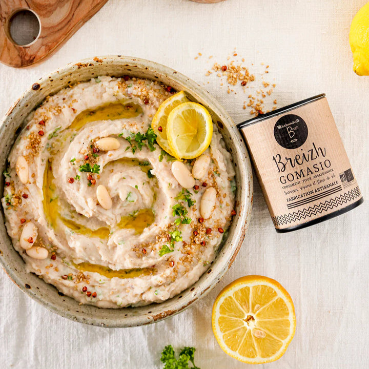 Breizh Gomasio 100g – Sésame, sarrasin & fleur de sel de Guérande