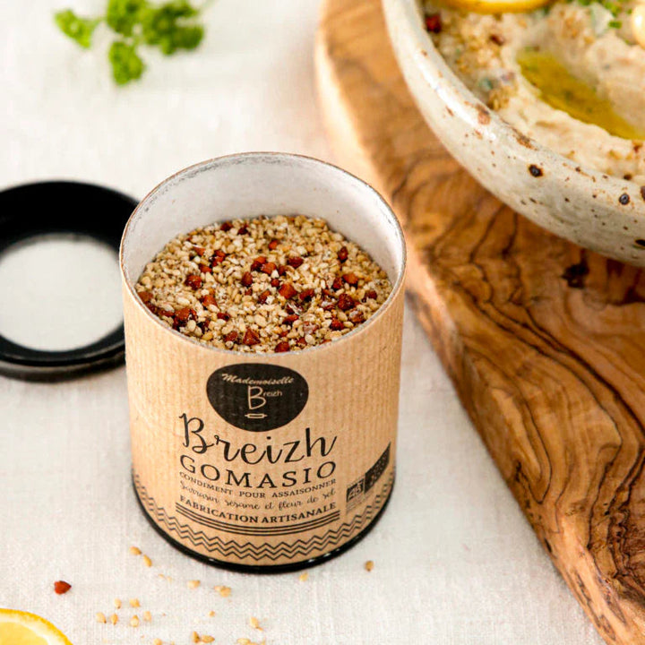 Breizh Gomasio 100g – Sésame, sarrasin & fleur de sel de Guérande