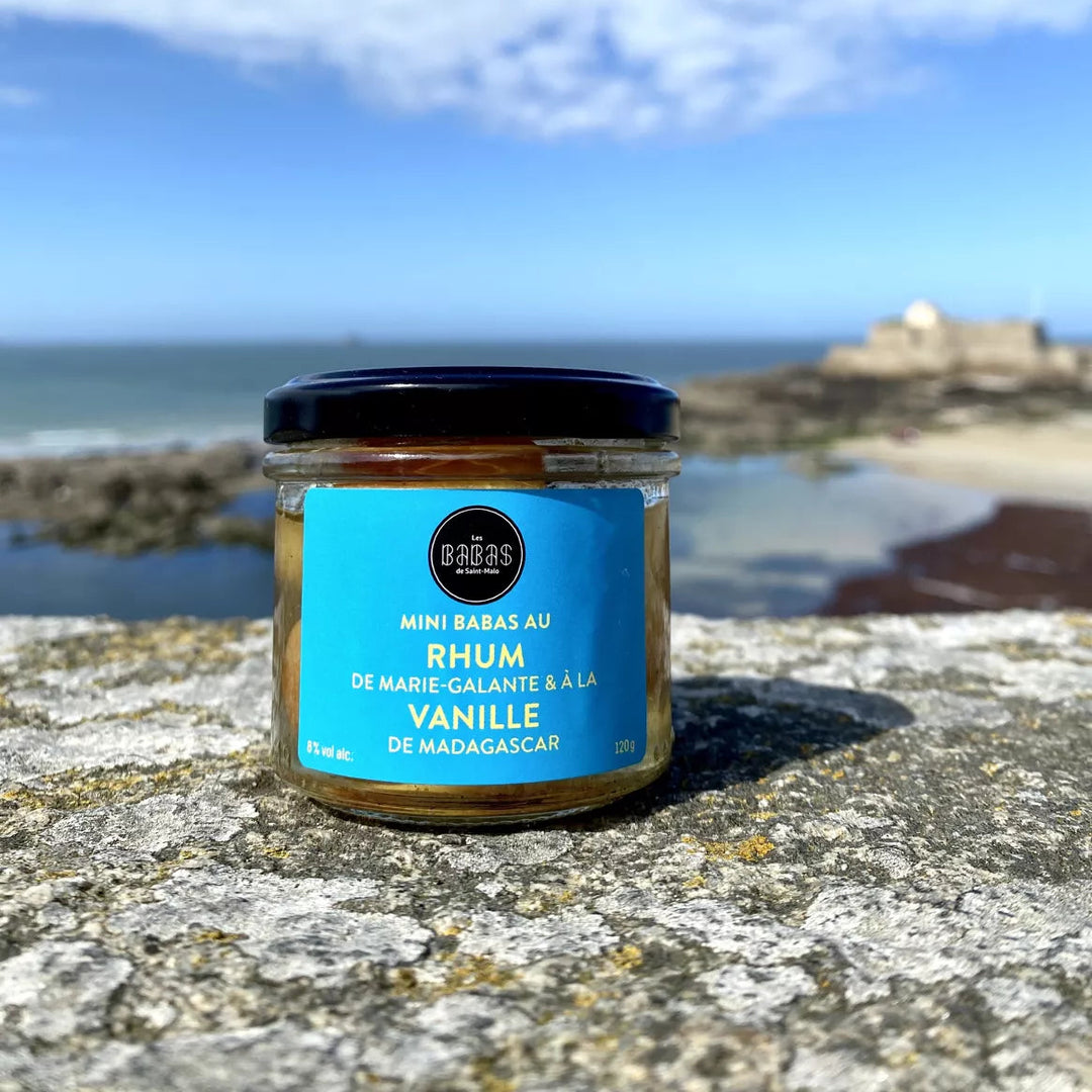 Les Babas de Saint-Malo – Mini-Babas Rhum Vanille - 120 g