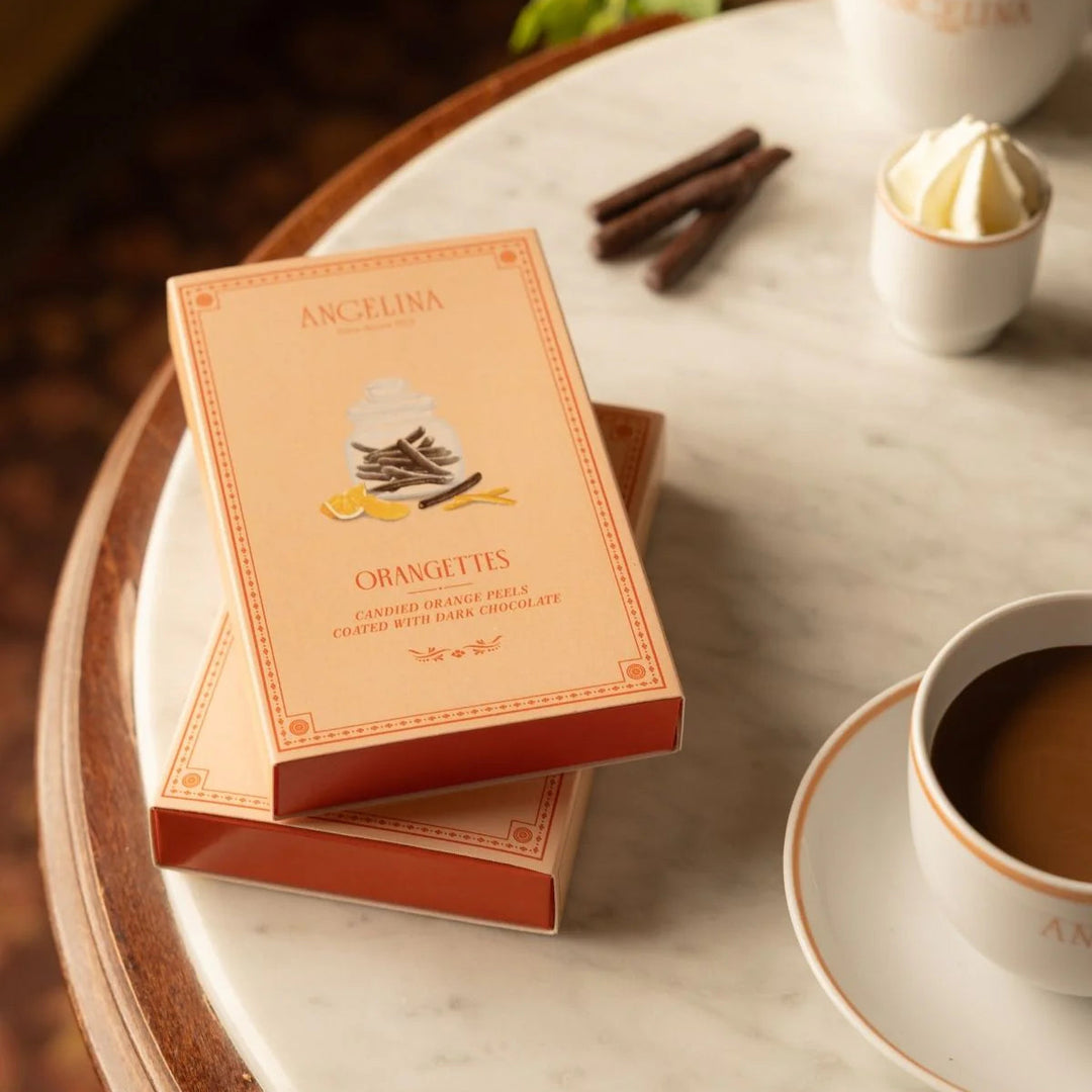 Angelina - Orangettes au chocolat noir - 90g