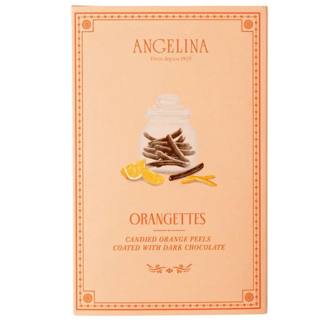 Angelina - Orangettes au chocolat noir - 90g