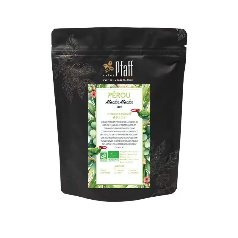 Café en Grain Pérou - Machu Machu - Pfaff - 250g