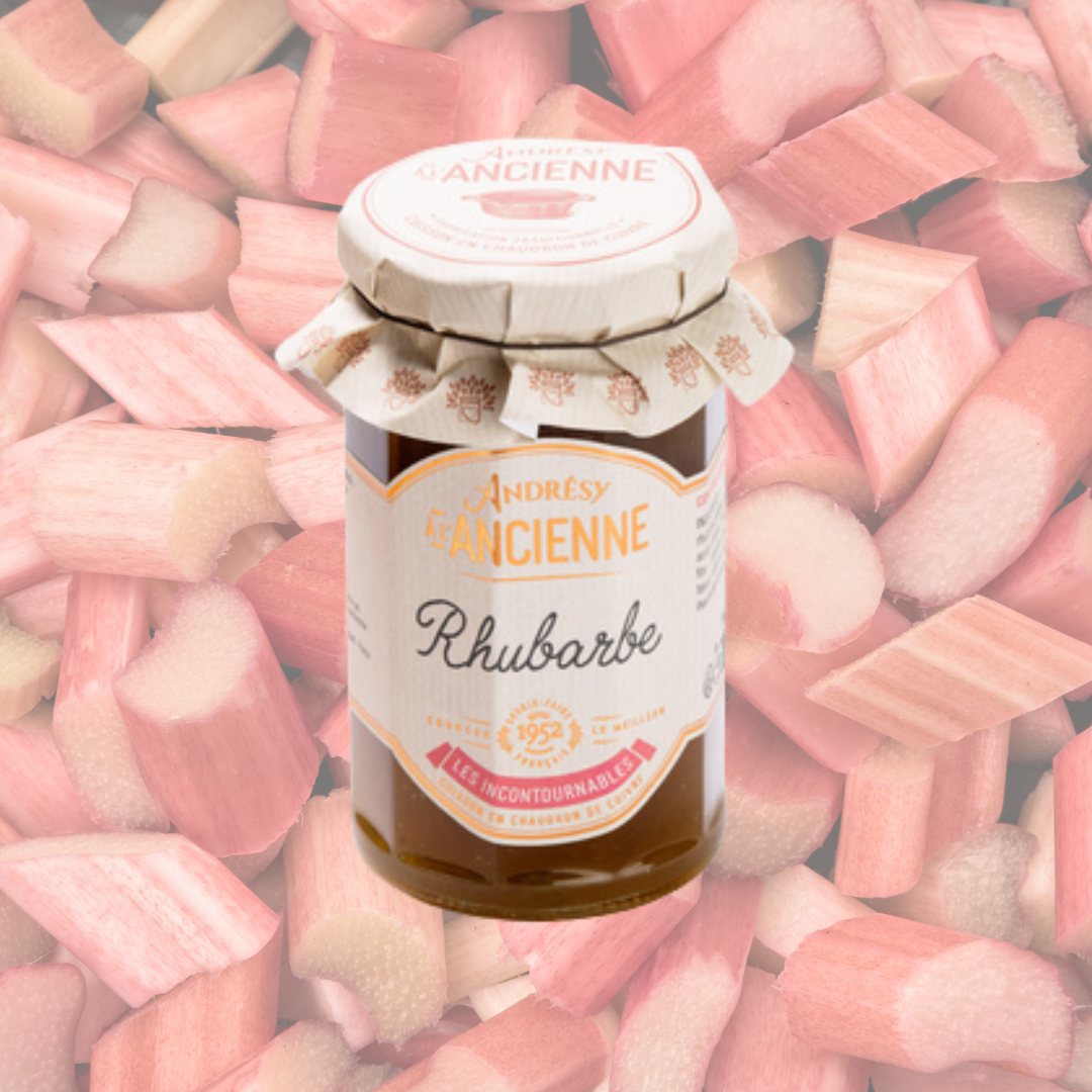 Confiture extra Rhubarbe- Maison Andrésy - 270g