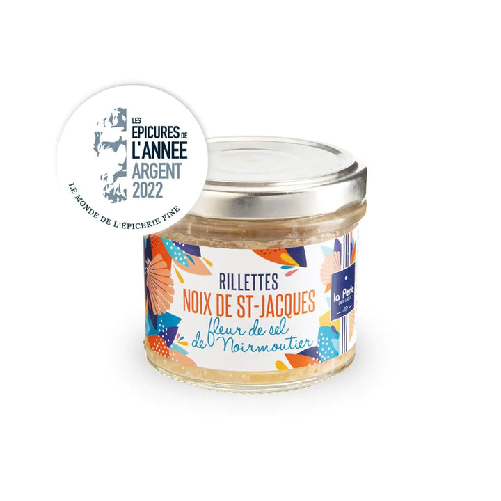 La Perle des Dieux – Rillettes de Noix de Saint-Jacques à la Fleur de Sel – 90g