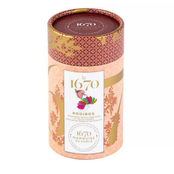 1670 – Rooibos Fruits Exotiques & Fruits Rouges – Étui 50g