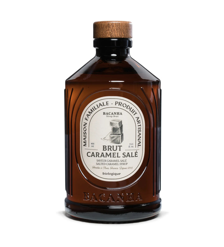 Bacanha - Sirop Brut de Caramel salé Bio - 400ml
