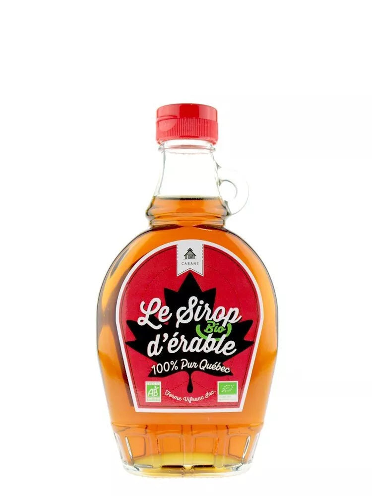 Sirop d'érable bio 100% Pur Québec - Cabane - 250ml