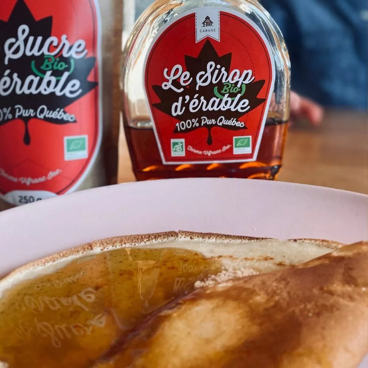 Sirop d'érable bio 100% Pur Québec - Cabane - 250ml