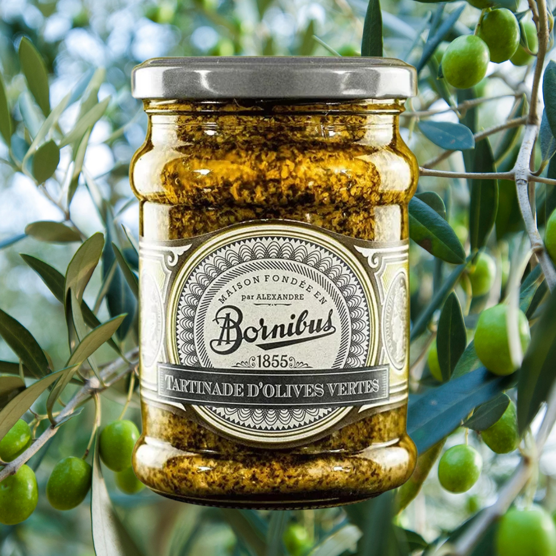 Tartinade d’olives vertes – Bornibus – 240g