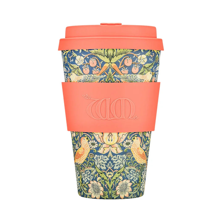 Ecoffee Cup William Morris – Strawberry Thief – 400 ml