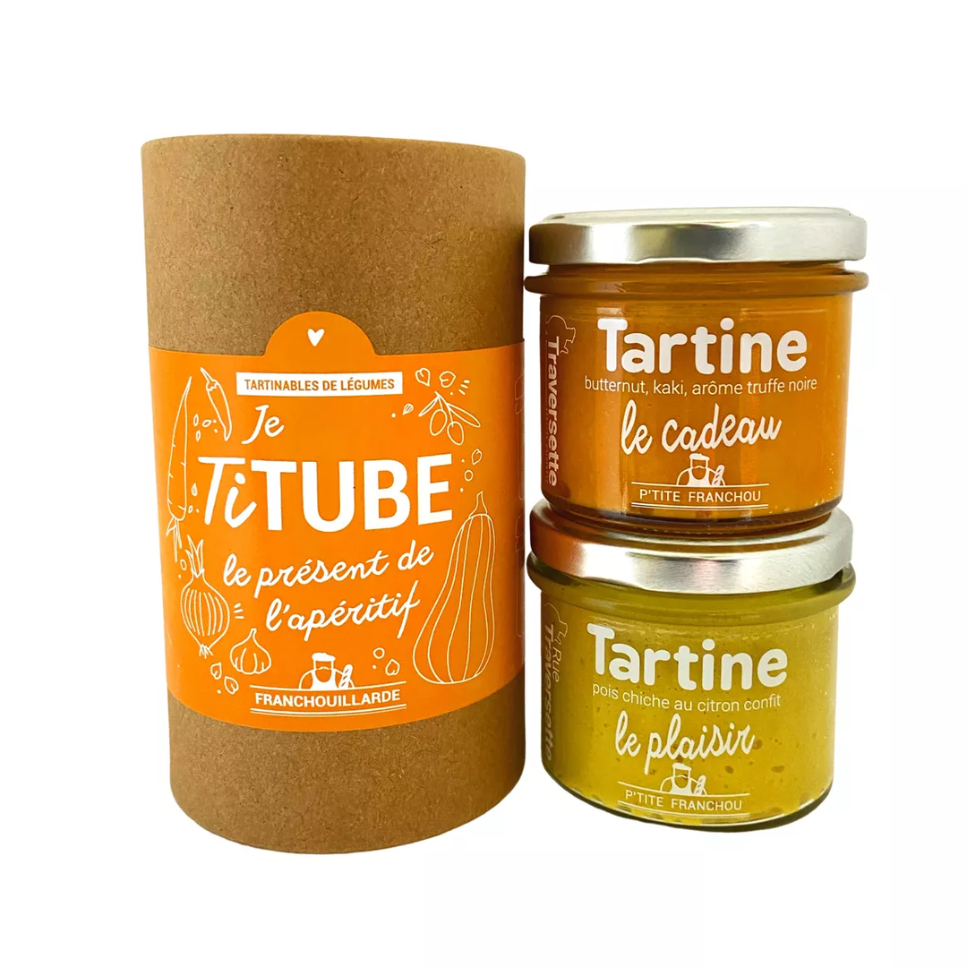 Coffret 2 tartinables végétariens - 2 x 105g