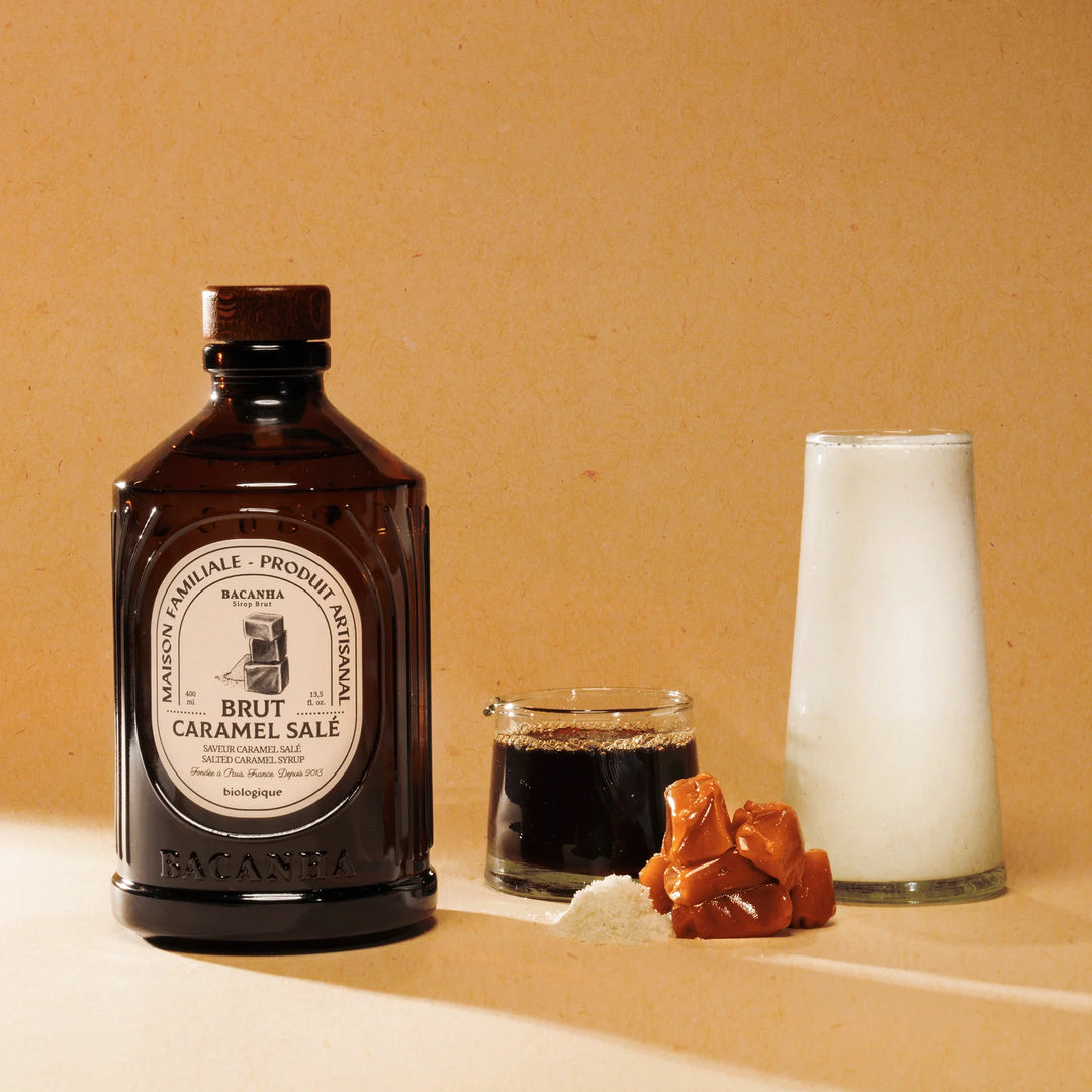Bacanha - Sirop Brut de Caramel salé Bio - 400ml