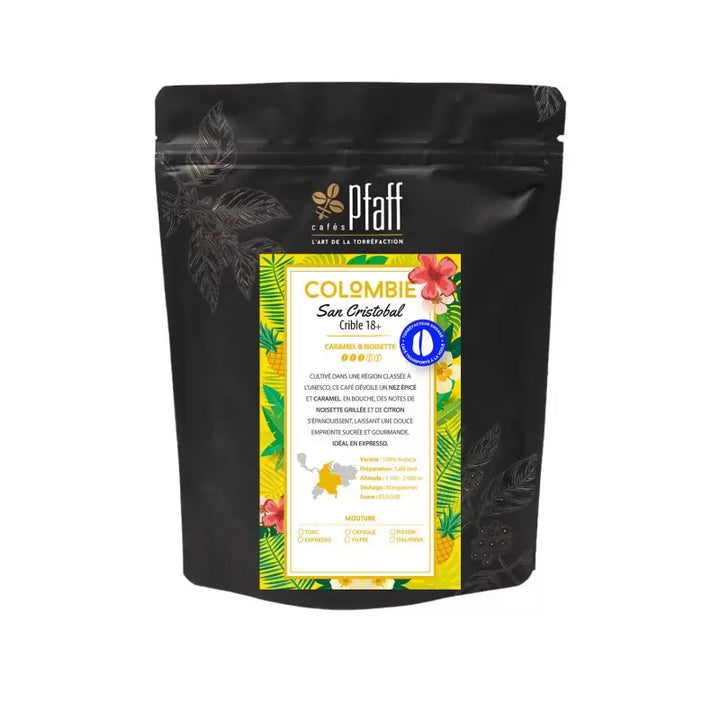 Café en Grain Colombie - San Cristobal - Pfaff - 250g