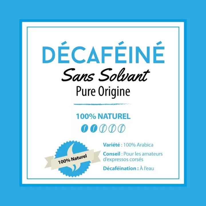 Café en grain Décaféiné - 250gr