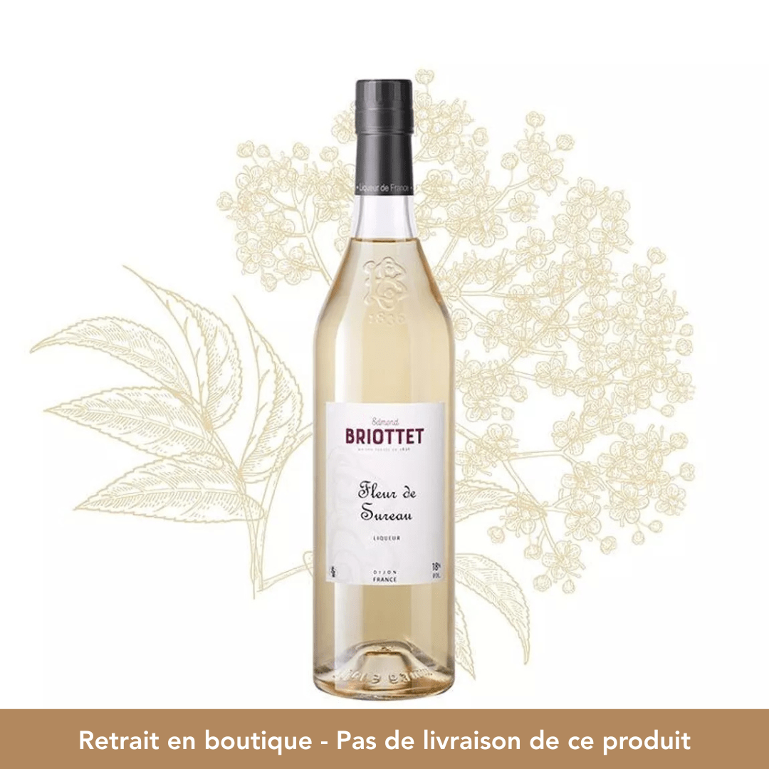 Edmond Briottet Liqueur Liqueur de Fleur de Sureau – Briottet – 18% – 70 cl