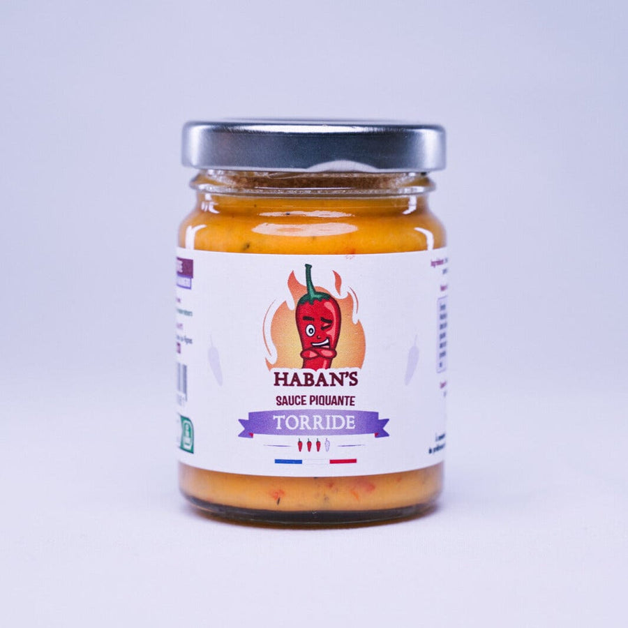 Haban's Sauce pimentée Sauce pimentée Torride – Haban’s – Tomate & Habanero – 90 g