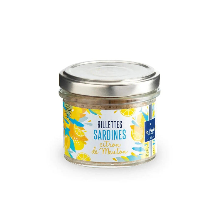 La Perle des Dieux Rillette La Perle des Dieux – Rillettes de Sardines au Citron de Menton – 90g